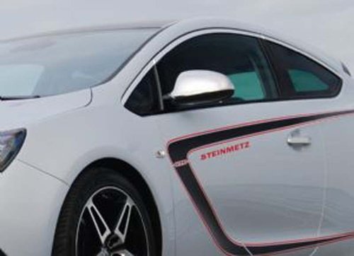 STEINMETZ Spiegelkappen für Opel Astra J, Sports Tourer, GTC