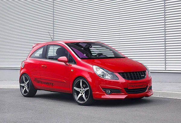 STEINMETZ Frontspoiler für Opel Corsa D